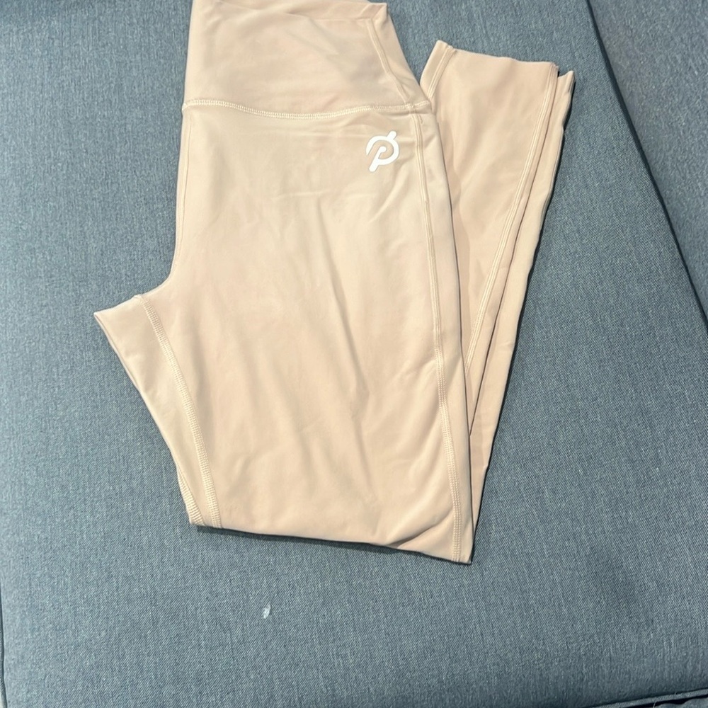Peloton Tan Leggings Lightweight Casual Wear